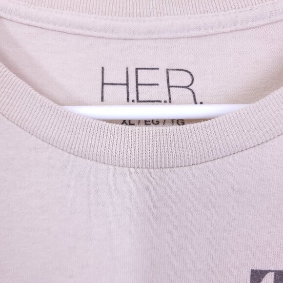 H.E.R I Used To Know HER Concert Tour T-shirt White Unisex XL - Picture 5 of 14